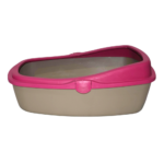 BANDEJA P/ARENA L DOBLE GOLD/PINK