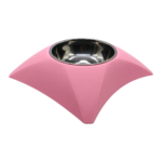 COMEDERO ESTRELLA INOX 23,5X23,5X5,5CM